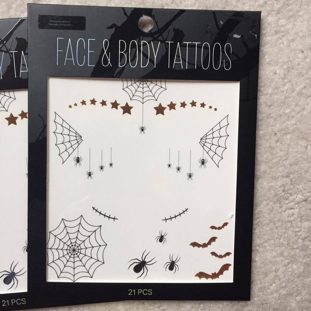 H&M Halloween tatoo sticker bundle